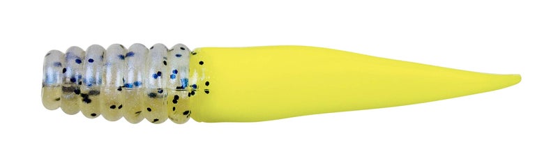 Bobby Garland Slab Slay'R Soft Plastic Crappie Fishing Lure, Sour Milk, 2""